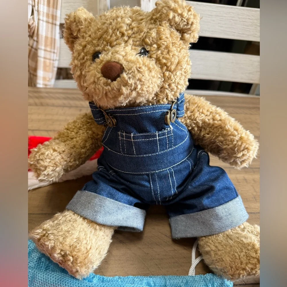 Build A Bear, Vintage, with Multiple Outfits-EUC